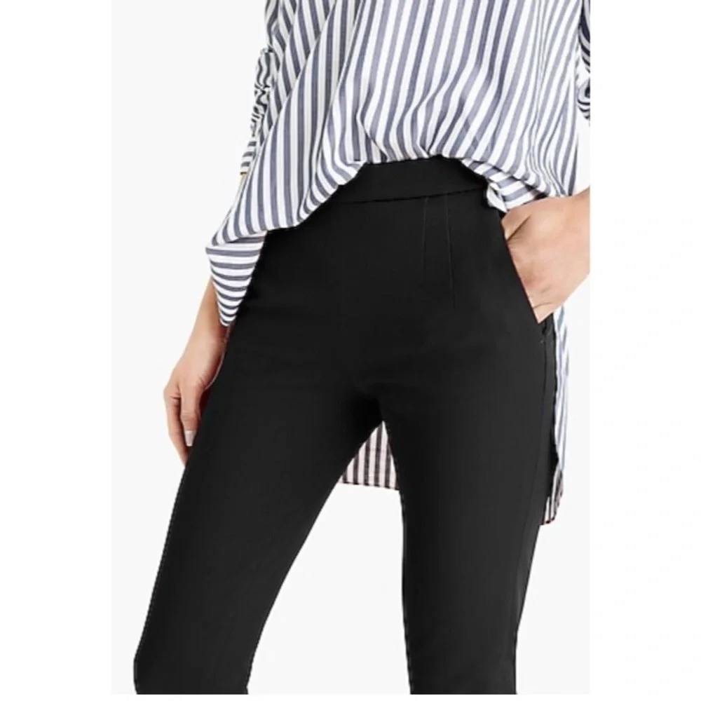 J. Crew Martie Pant in Bi-Stretch Cotton - Picture 2 of 11